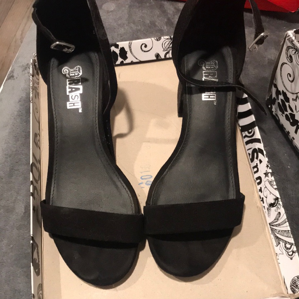 Black heels